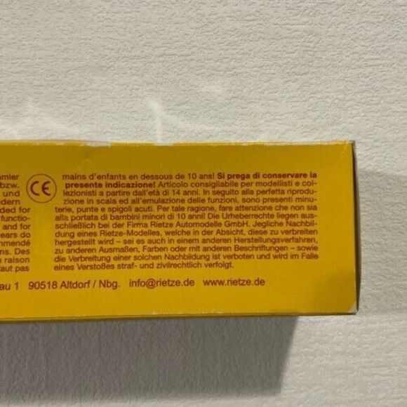 NWB Rietze 1/87 H0 DHL Iveco EuroStar Express & Logistics Truck Post + Box 90518 - Picture 9 of 14